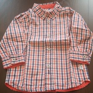 Little Marc Jacob's Button Down Plaid Shirt